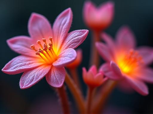 多様な異星の花