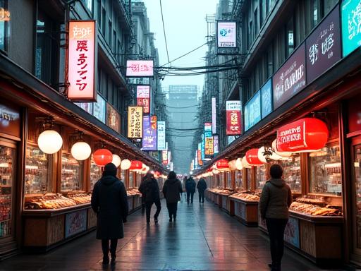ネオ京都の市場